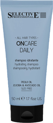 Шампунь для волос Selective Professional Oncare Daily Увлажняющий для сухих волос (50мл)