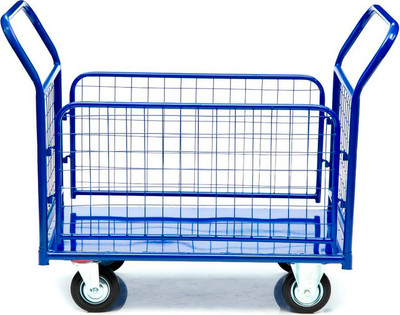 Тележка платформенная Стелла-техник КПО-500С-125-К (с бортами)