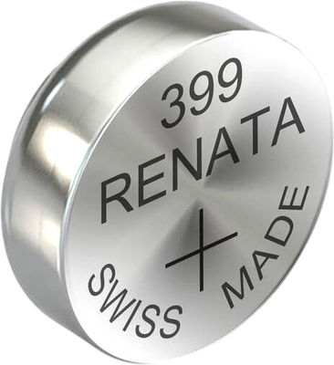 Батарейка Renata SR399/SR927SW BL-1 1.55V 10mAh 5.8x1.6mm