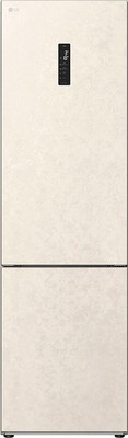 Холодильник с морозильником LG GC-B509AEPW