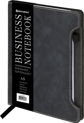 Ежедневник Brauberg Perfect / 116614 (80л, черный)