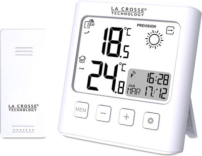 Метеостанция цифровая La Crosse WS6231-WHI
