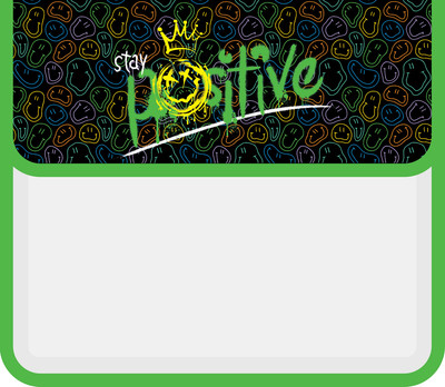 Папка для тетрадей ArtSpace Positive Smile / ПТ-45О0008