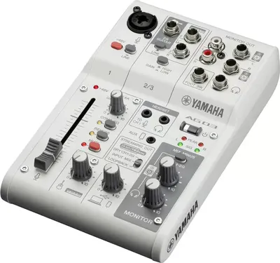 Микшерный пульт Yamaha AG03MK2 White