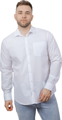 Рубашка NADEX 01-088912/102-25 (р.182/188-120-46, белый)