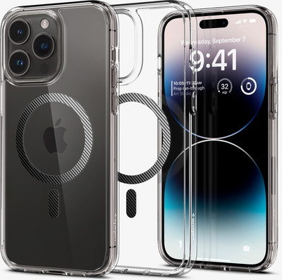 Чехол-накладка Spigen Ultra Hybrid Mag Magsafe для iPhone 14 Pro Max / ACS04827 (Carbon Fiber)