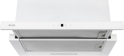 Вытяжка телескопическая ZORG Turbo 1260 60 S (белый)