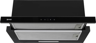 Вытяжка телескопическая ZORG Turbo 1260 60 S (черный)