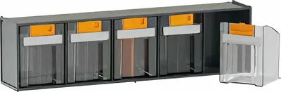 Органайзер для инструментов ArtPlast Madia MAB05SL (черный/желтый)