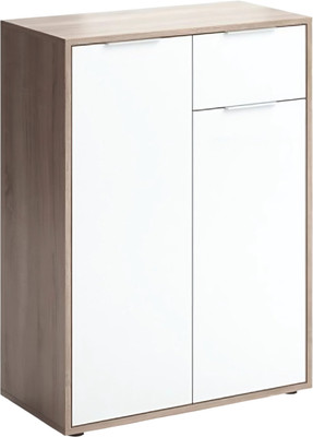 Тумба Anrex 2D1S (дуб сонома/белый)