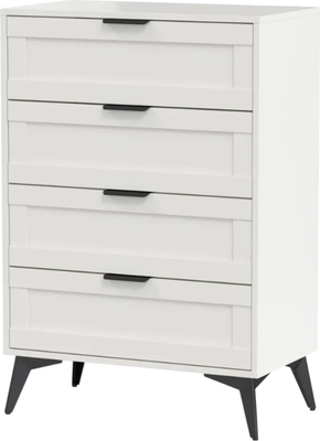 Комод Anrex Mone 4S Boxwell (белый)