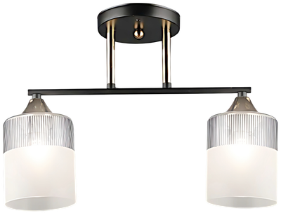 Потолочный светильник Aitin-Pro НПБ 02-2x60-101 / A4409/2 (черный/золото)