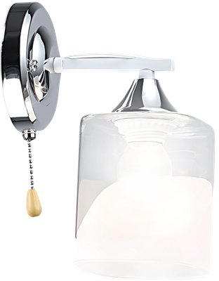 Бра Aitin-Pro НББ 03-60-101 / K2258/1W (белый/хром)