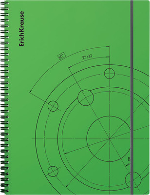 Тетрадь Erich Krause Draft / 49782 (80л, зеленый)