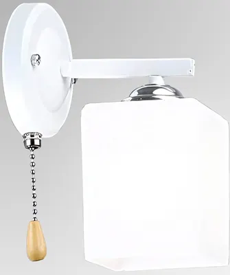 Бра Aitin-Pro НББ 03-60-101 / N6788/1W (белый/хром)