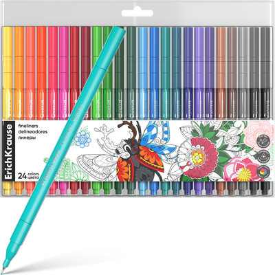 Набор лайнеров Erich Krause Art Spirit / 62951 (24цв)