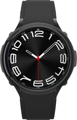 Защитный чехол для умных часов Spigen Liquid Air для Samsung Galaxy Watch 6 Classic 43мм / ACS06395 (Matte Black)