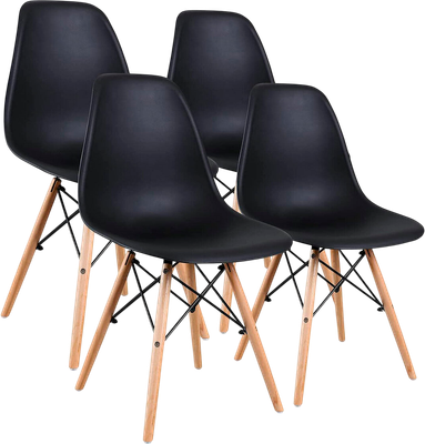 Набор стульев Brabix 532631 (4шт, черный)