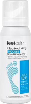 Пенка для ног Feetcalm Ultra Hydrating Mousse 15% мочевины для очень сухой кожи (75мл)