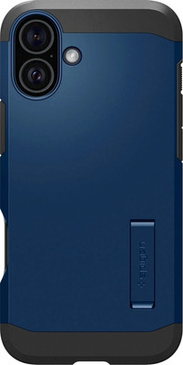 Чехол-накладка Spigen Tough Armor Mag Magsafe для iPhone 16 / ACS08217 (Navy Blue)