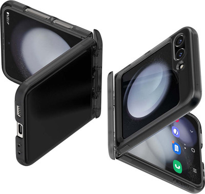 Чехол-накладка Spigen Thin Fit Pro для Galaxy Z Flip 5 / ACS06845 (Frost Grey)