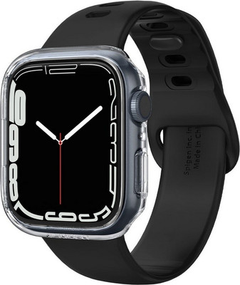 Защитный чехол для умных часов Spigen Thin Fit для Apple Watch 7/8/9 / ACS04179 (Crystal Clear)