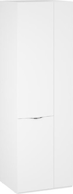 Шкаф ТриЯ Глосс 580 / СМ-319.07.006 (белый жемчуг/белый глянец)