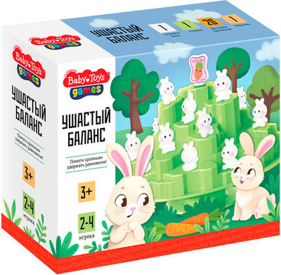 Настольная игра Baby Toys Ушастый баланс / 70050