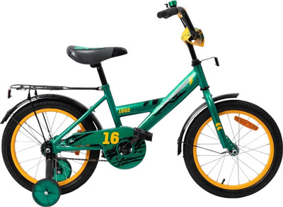 Детский велосипед Black Aqua DD-1602 (зеленый)
