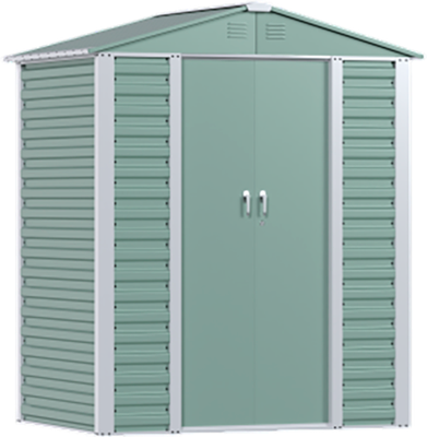 Сарай из металла No Brand С односкатной крышей SP-HSG-02