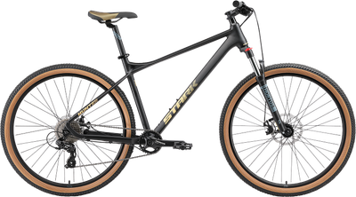 Велосипед STARK Hunter 29.1 D 2025 (19, черный матовый/песочный, разобранный, в коробке)