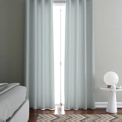 Комплект штор Домашняя мода Виши Полоса (2шт, 148x160)