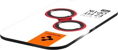 Защитное стекло для камеры телефона Spigen Optik Ez Fit Camera Pr. iPhone 14/14 Plus/15/15 Plus / AGL05605 (2шт, красный)
