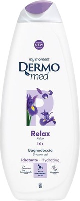 Гель для душа Dermomed Relax с ирисом (750мл)