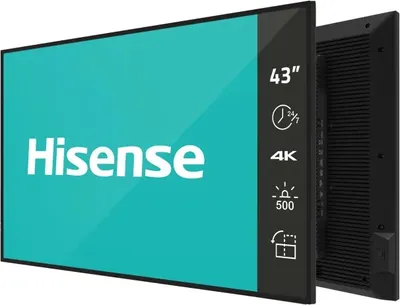 Информационная панель Hisense 43DM66D (черный)