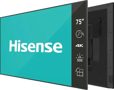 Информационная панель Hisense 75DM66D (черный)