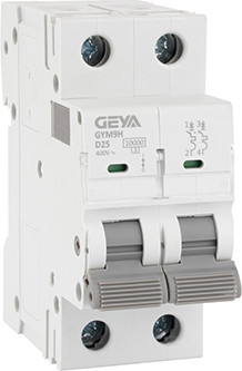 Выключатель автоматический Geya GYM9H-2P-25D