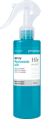 Спрей для волос Concept Гиалуроновый для сухих и жестких волос (200мл)