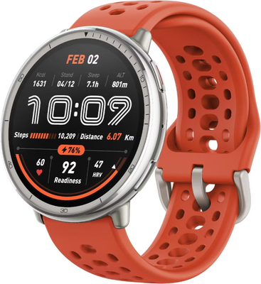 Умные часы Amazfit Active 2R A2437 (черный/красный)