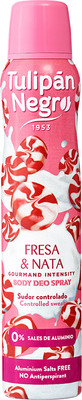 Дезодорант-спрей Tulipan Negro Fresa&Nata Клубника и Сливки (200мл)