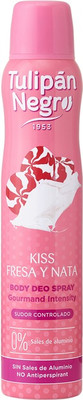 Дезодорант-спрей Tulipan Negro Fresa&Nata Клубника и Сливки (200мл)