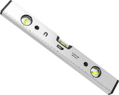 Уровень строительный Deli Пузырьковый / EDL700400B (400мм)