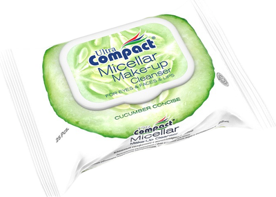 Салфетки для снятия макияжа Ultra Compact Make-Up (25шт)
