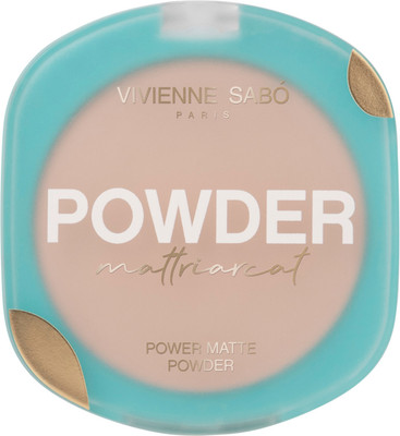 Пудра компактная Vivienne Sabo Mattriarcat тон 01 светло-бежевый (7.5г)