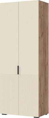Шкаф Стендмебель Соната ШК 02 2-х створчатый (моно керамика/дуб крафт табачный)