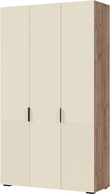 Шкаф Стендмебель Соната ШК 03 3-х створчатый (моно керамика/дуб крафт табачный)