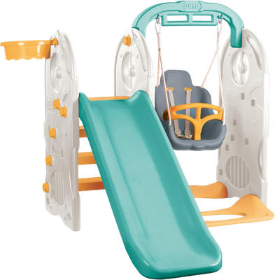 Игровой комплекс Dolu 4 в 1 / 2623 (бирюзовый)