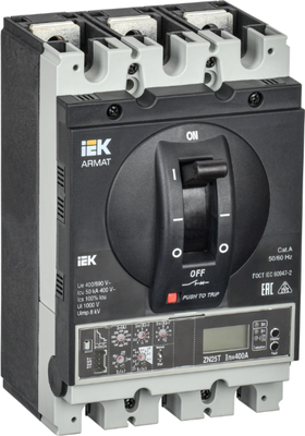 Выключатель автоматический IEK AR-MCCB-3G-050-0250A-ELPC