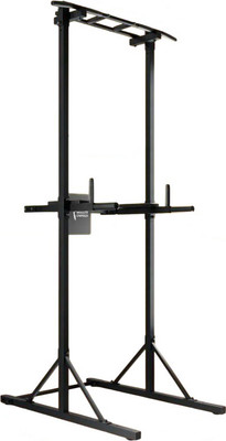 Турник-брусья Absolute Champion Супер Люкс Напольный / АЧ 13925 (черный)