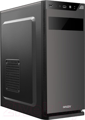 Корпус для компьютера Ginzzu A190 (черный)